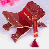 Maroon Rehal & Bookmark - The Bling Collection